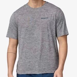 Patagonia Heather Gray Short Sleeve Tee